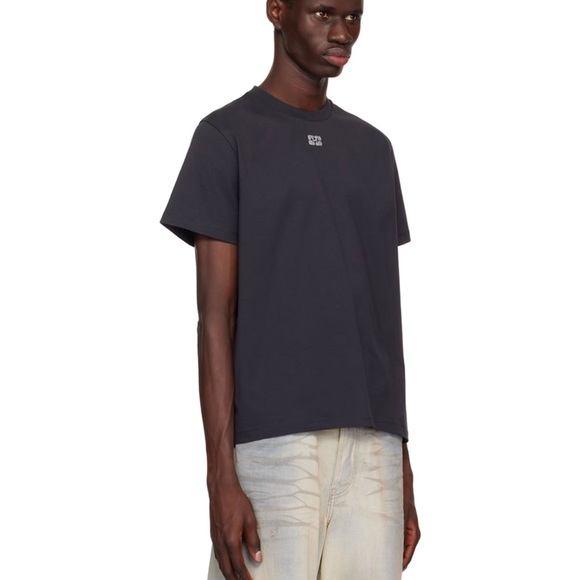 Ganni Relaxed Rhinestone Tee - Picture 2 of 8